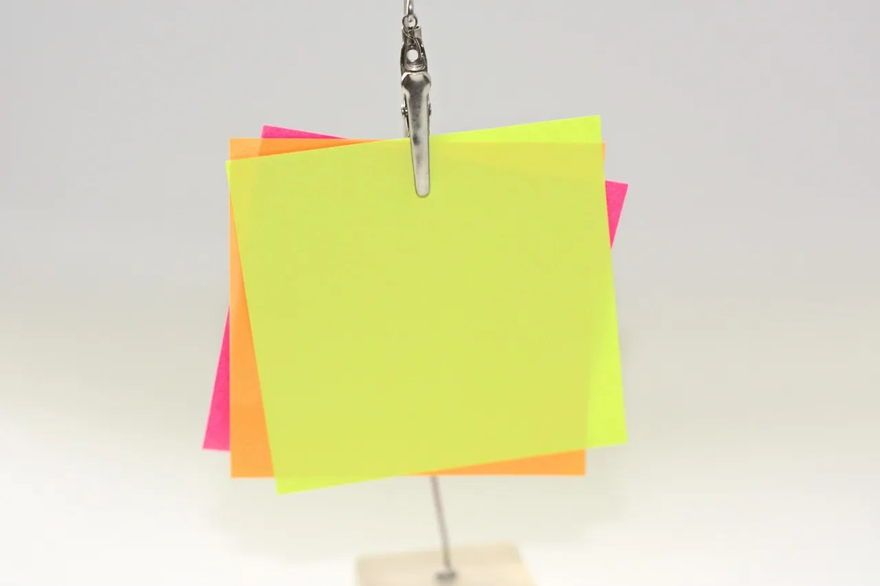 Sticky notes, notes, messages