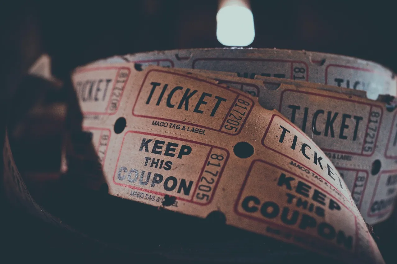 Ticket, coupon, admission