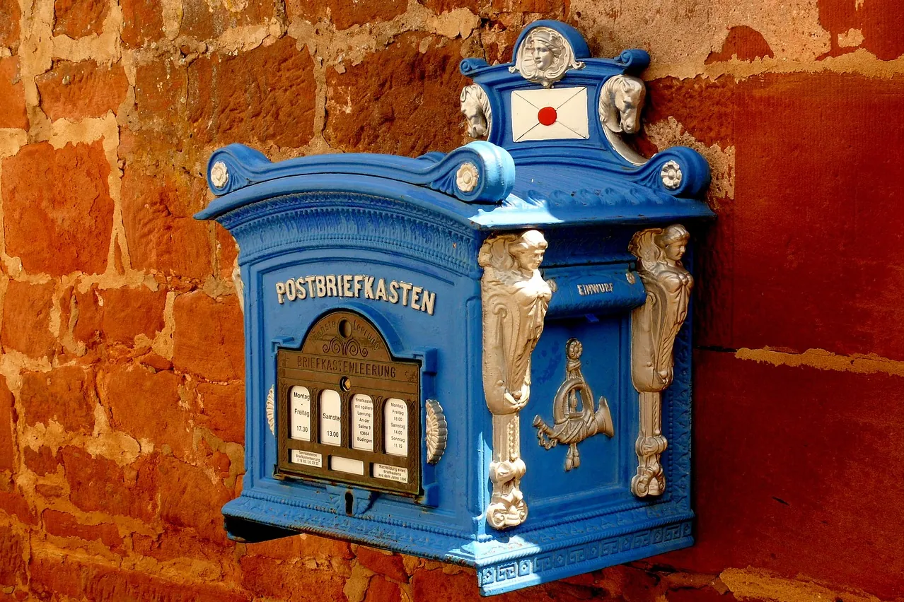 Mailbox, letter box, blacksmithing