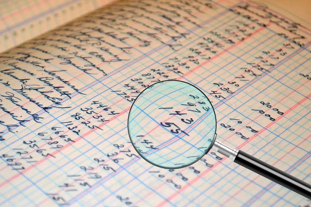 Audit, accounting, ledger