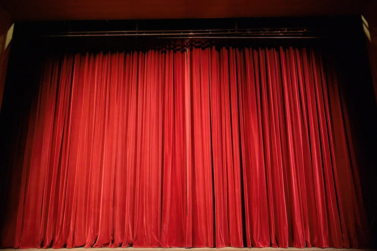 Theater, curtain, stage