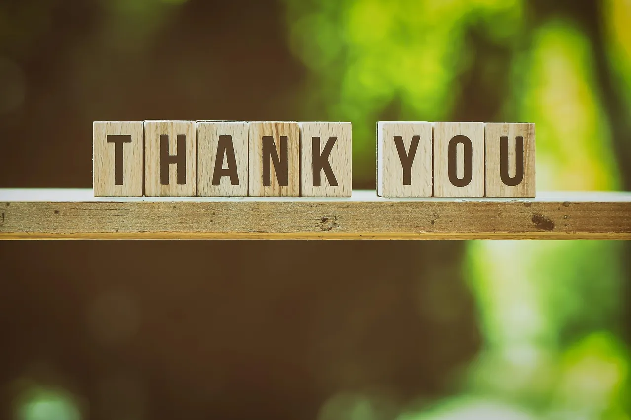 Thank you, feedback, letters