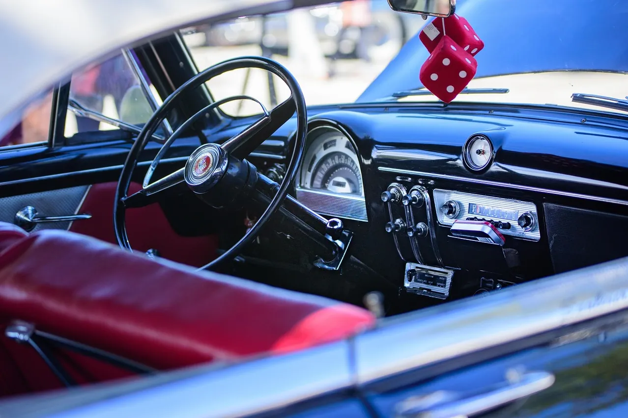 Car, ford, speedometer