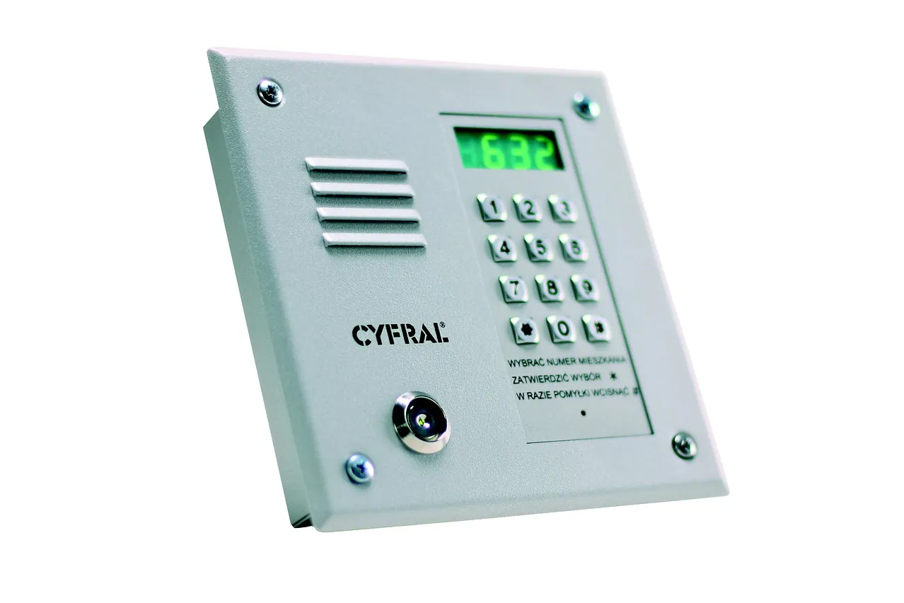 Intercom, central, panel