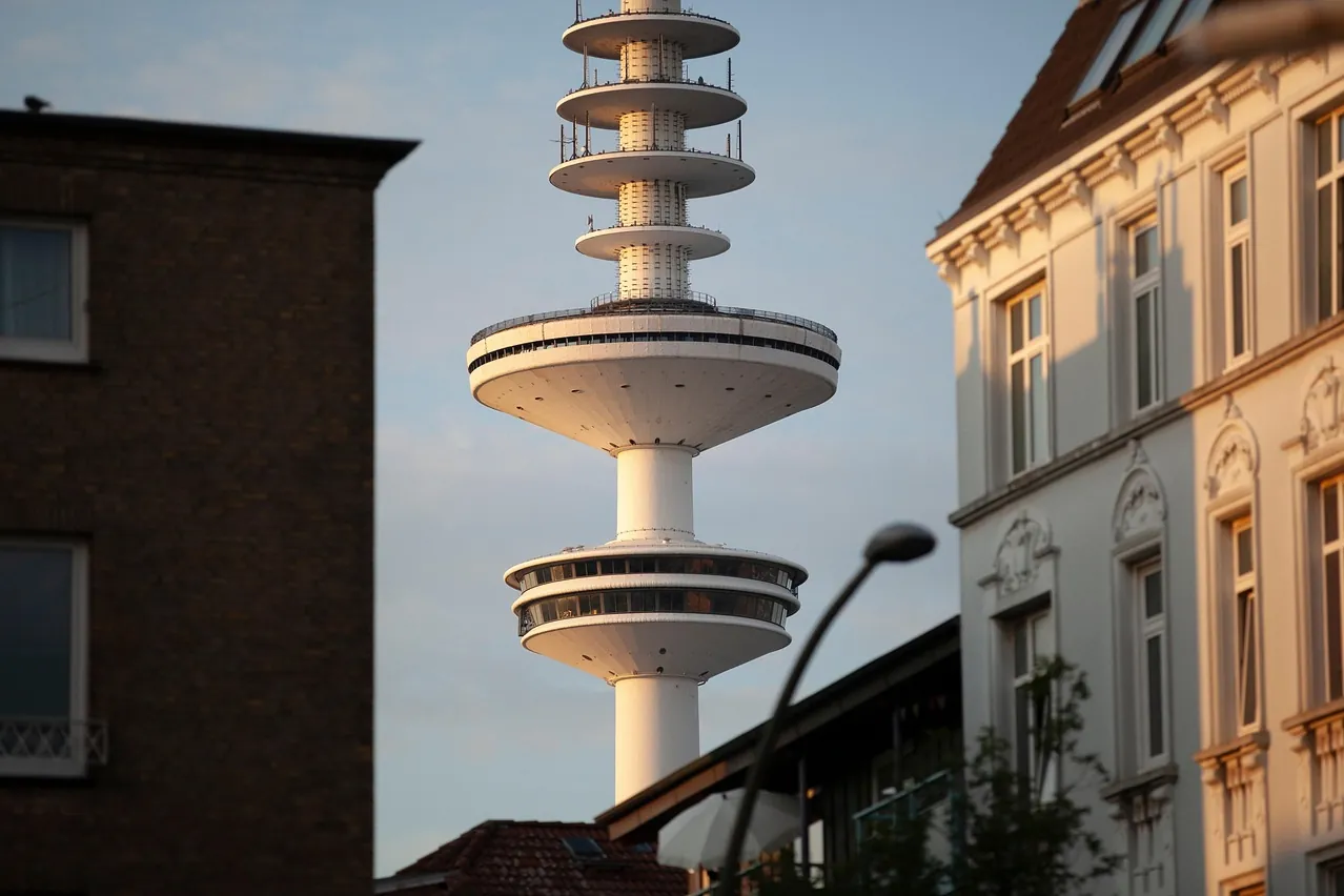 Hamburg, germany, radio tower